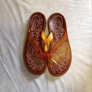 Brown OluKai Sandals